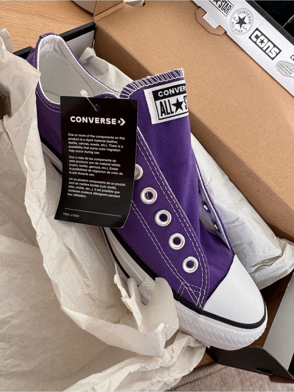 Converse Chuck Taylor All Star Low Top – Electric Purple 💜 | Discontinued Colour